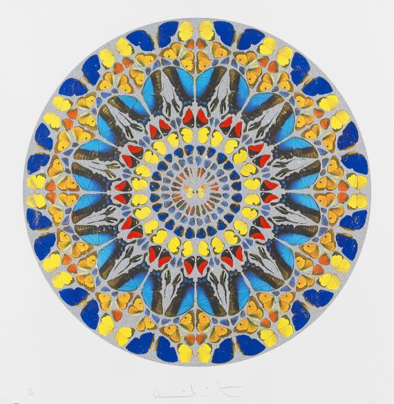 Damien Hirst - Psalm Print: Confitebor Tibi