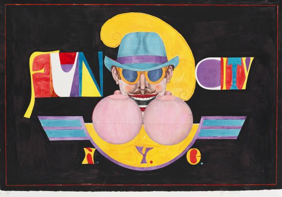 Richard Lindner - New York - Fun City