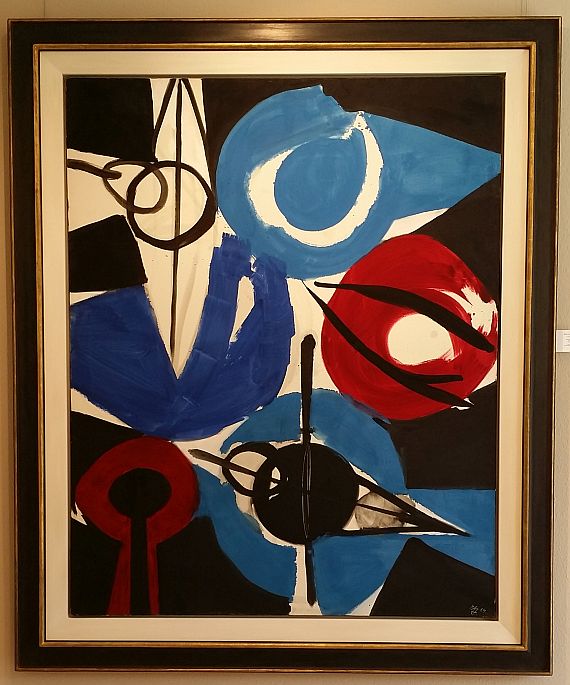 Ernst Wilhelm Nay - Irisch Blau