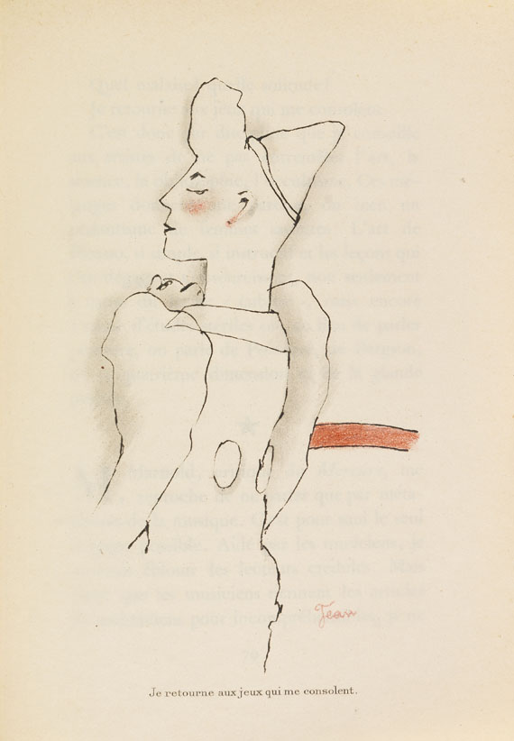 Jean Cocteau - Le secret professionel. 1925.