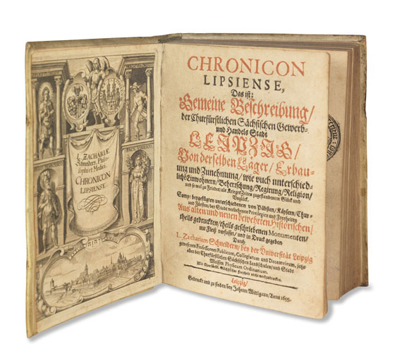 L. Zacharias Schneider - Chronicon Lipsiense. 1655