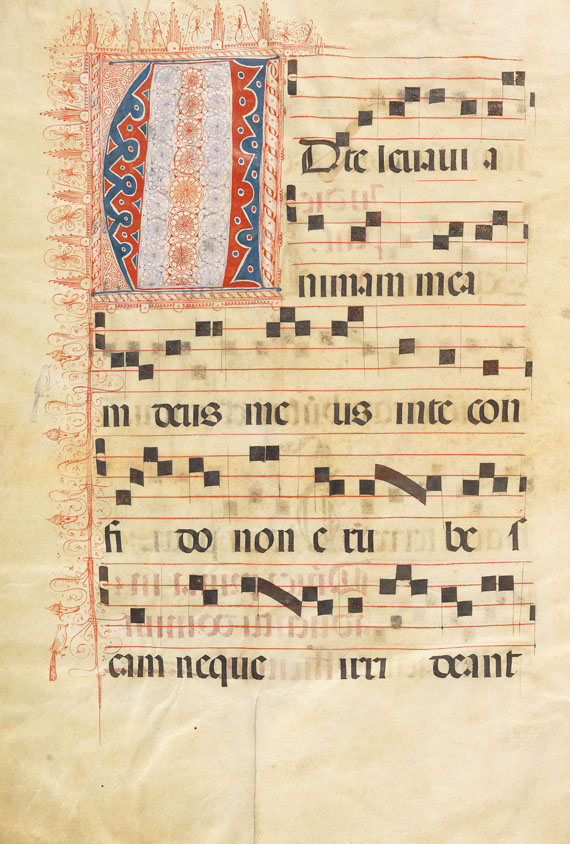   - Antiphonar Spanien, ca. 1530. - Weitere Abbildung