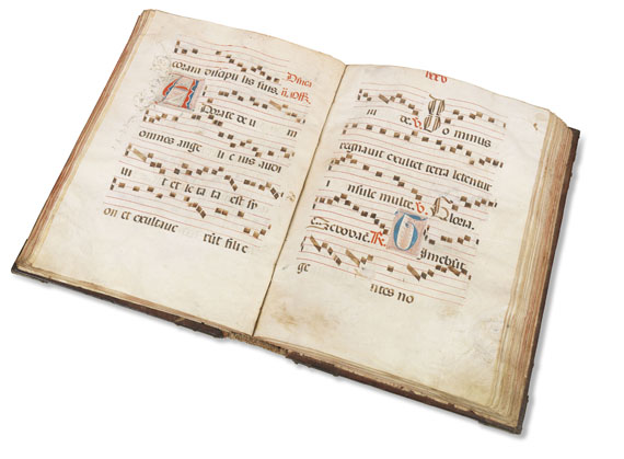   - Antiphonar Spanien, ca. 1530. - Weitere Abbildung