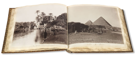 J. H. Pinckvoss - My Trip to Egypt and the Sudan. 1903. Fotoalbum, Textbd. u. 14 Fotos. - Weitere Abbildung