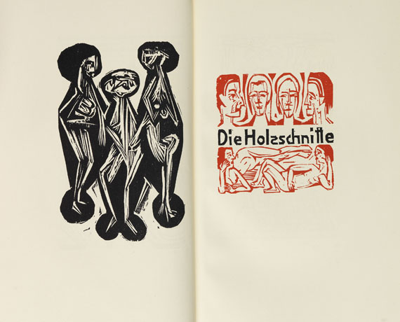 Ernst Ludwig Kirchner - Schiefler, G., Das graphische Werk. Band II. 1917-1927 - Weitere Abbildung