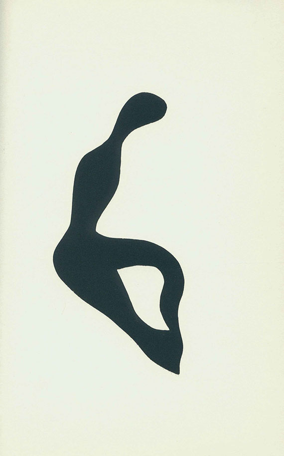 Hans (Jean) Arp - Schmied, W.,  Seefahrerwind (drei Holzschnitte Arp). 1963.