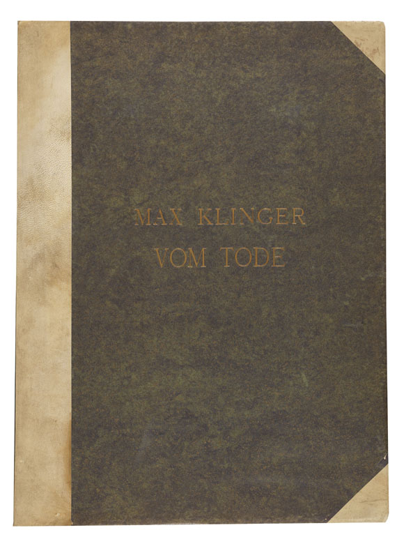 Max Klinger - Vom Tode. Erster Teil. Radier-Opus XI