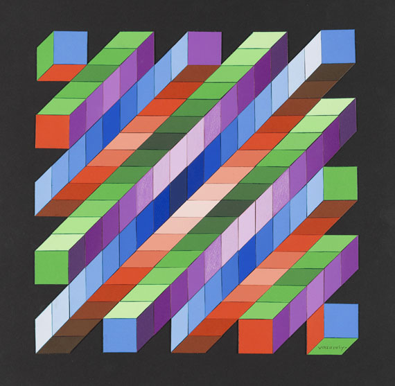 Victor Vasarely - Retze