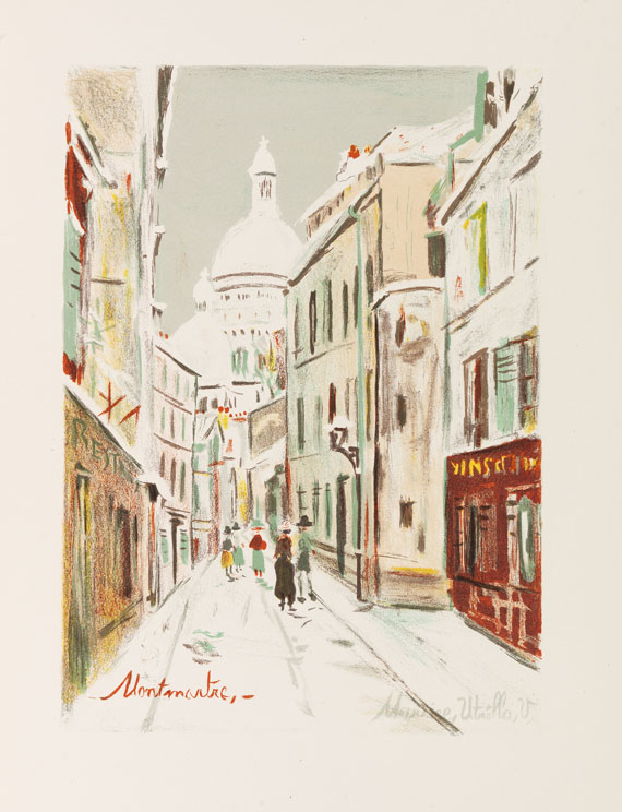 Maurice Utrillo - Carco, Montmartre vécu par Utrillo.