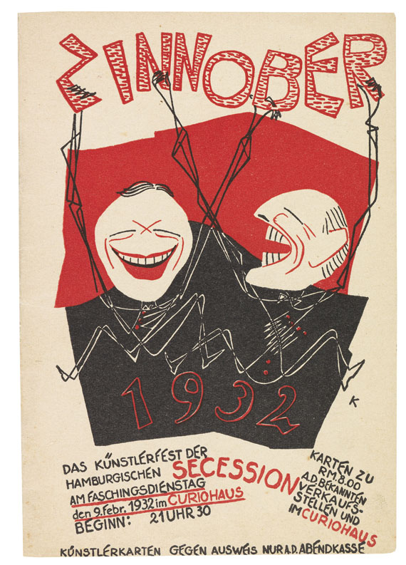 Künstlerfeste - Künstlerfeste. Konvolut ca. 30 Tle. 1921-68.