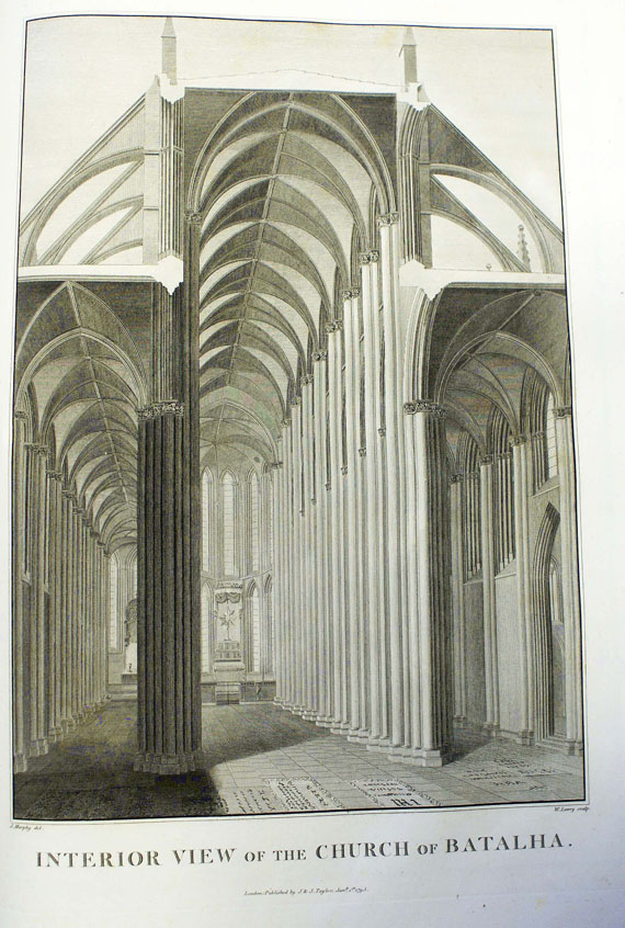 James Cavanah Murphy - Plans, elevations ... of the Church of Batalha.