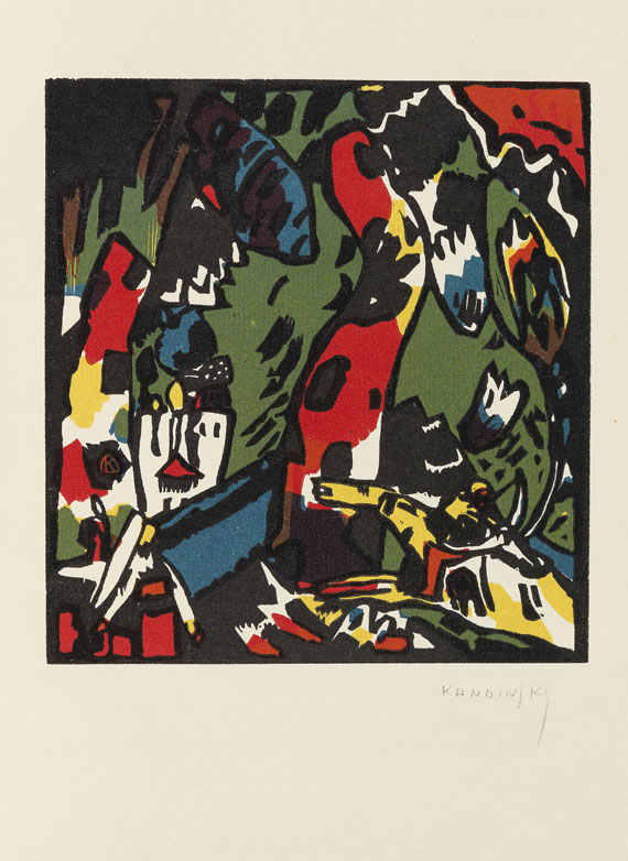 Wassily Kandinsky - Marc: Almanach der Blaue Reiter.