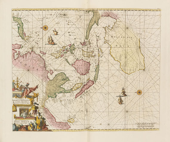 Louis Renard - Atlas de la navigation et du commerce. 1739