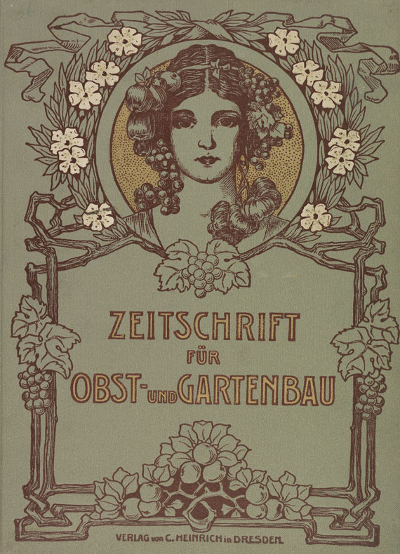 Botanik - Konvolut Deutsche Obst- u. Gartenzeitschriften. Ca. 60 Tle.