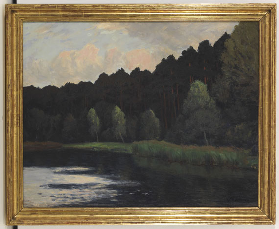 Walter Leistikow - Grunewaldsee - Rahmenbild