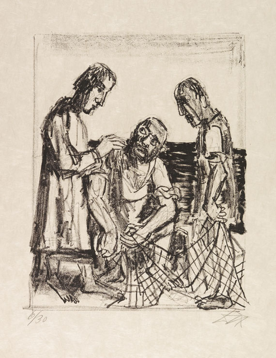 Otto Dix - Matthäus Evangelium - Weitere Abbildung
