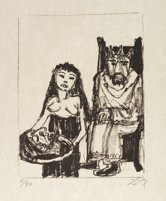 Otto Dix - Matthäus Evangelium - Weitere Abbildung