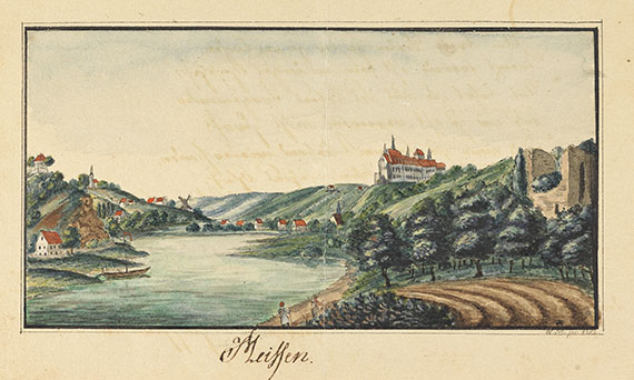 Album amicorum - Stammbuch Sachsen, ca. 1813-24.