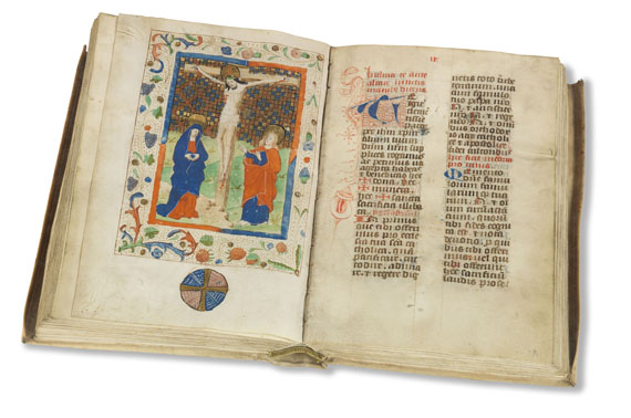 Missale Romanum - Missale von Mechelen (Pergament-Manuskript). Um 1420.