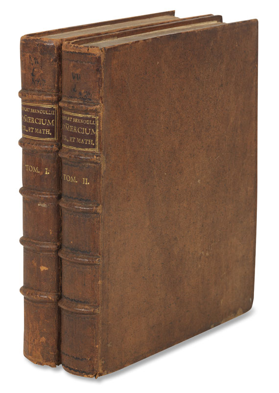 Gottfried Wilhelm Leibniz - Commercium philosophicum et mathematicum. 2 Bde. 1745 - Weitere Abbildung