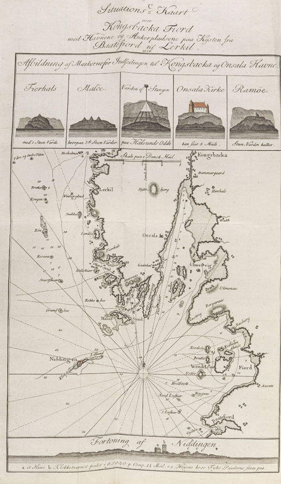 Paul von Löwenörn - Anweisung für Seefahrende im Kattegat. 1806.