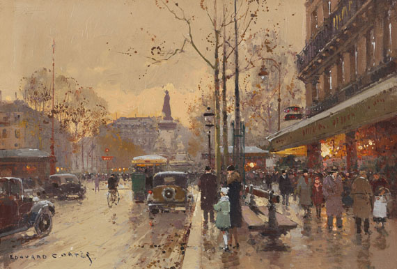 Edouard Léon Cortès - Paris - Place de la République