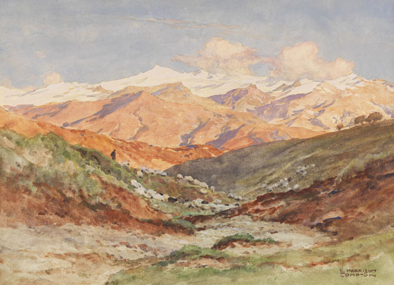 Edward Harrison Compton - Die Sierra Nevada bei Granada