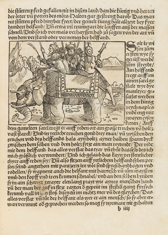 Ludwig de Varthema - Die ritterlich und lobwirdig Rays. Augsburg 1515. - Weitere Abbildung