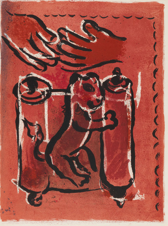 Marc Chagall - Vitraux pour Jérusalem. - Weitere Abbildung