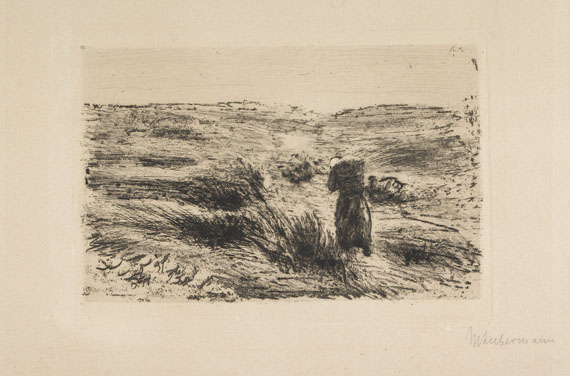 Max Liebermann - 10 Bll. Landschaften / Figürliches - Weitere Abbildung