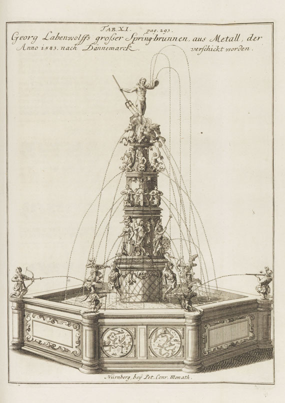 Johann Gabriel Doppelmayr - Von den Nürnbergischen Mathematicis und Künstler - Weitere Abbildung