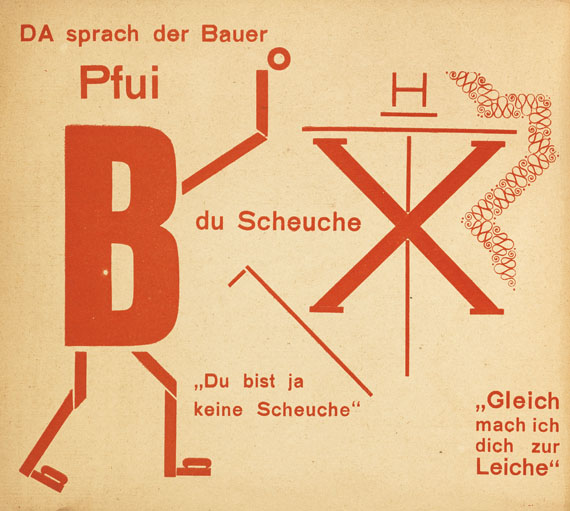 Kurt Schwitters - Die Scheuche