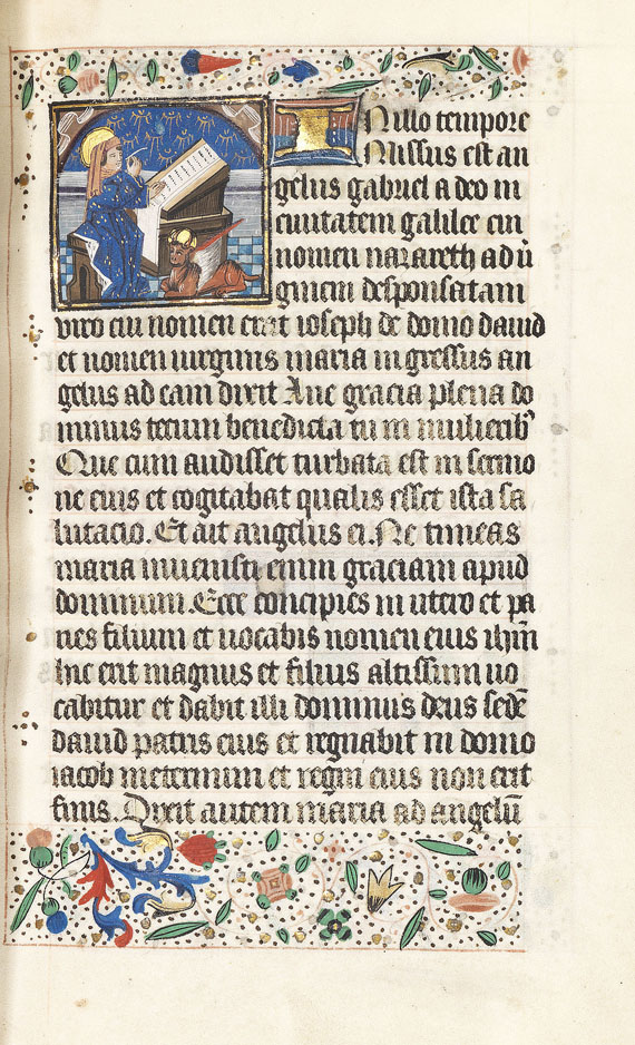  Manuskripte - Stundenbuch. Südl. Niederlande, um 1450 - Weitere Abbildung