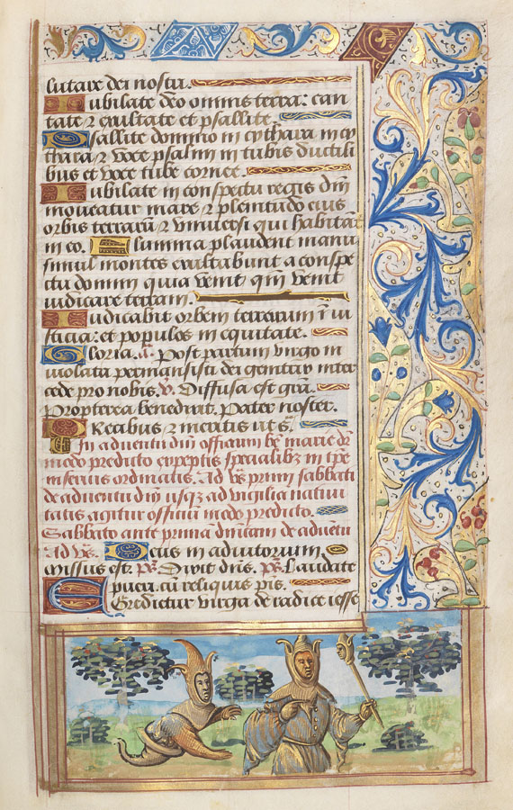  Manuskripte - Stundenbuch. Paris, um 1510. - Weitere Abbildung