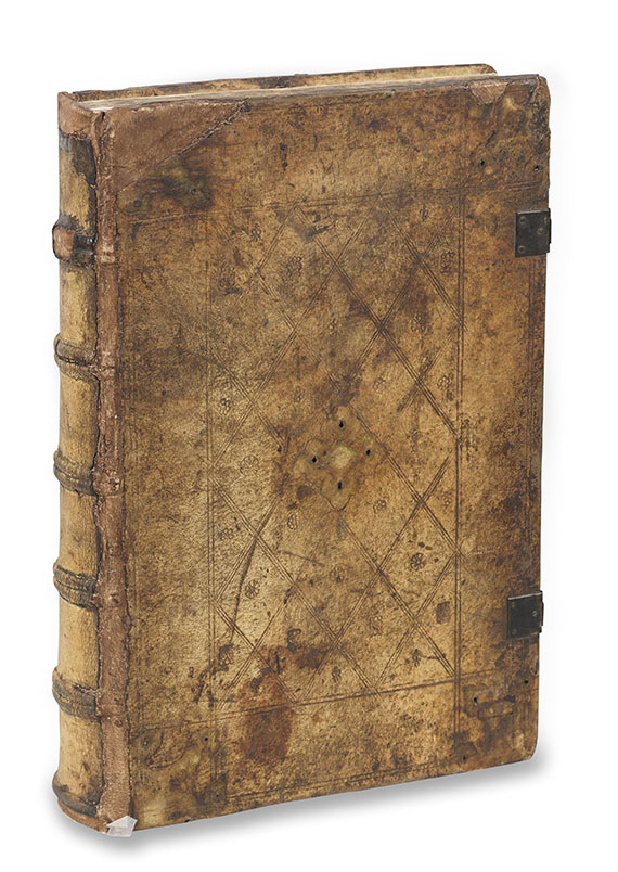  Biblia latina - Sensenschmidt-Bibel, mit Barock-Buchständer. - Weitere Abbildung