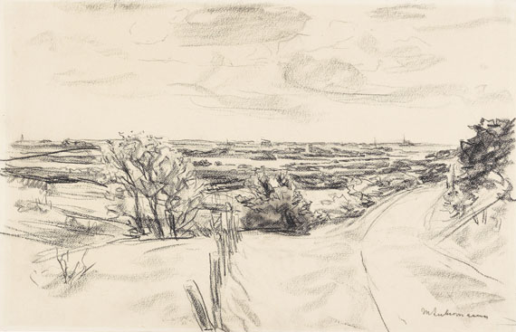 Max Liebermann - Küstenlandschaft  bei Noordwijk