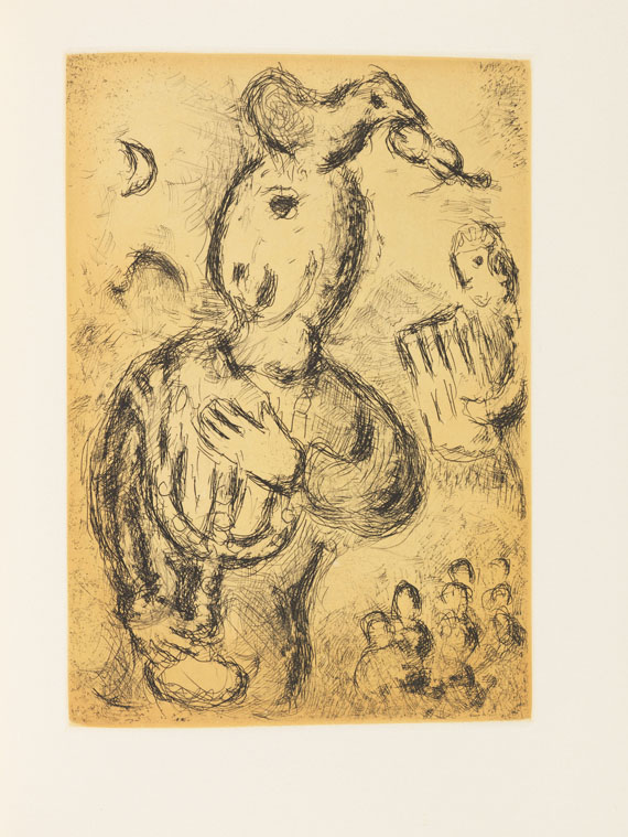 Marc Chagall - Psaumes de David - Weitere Abbildung
