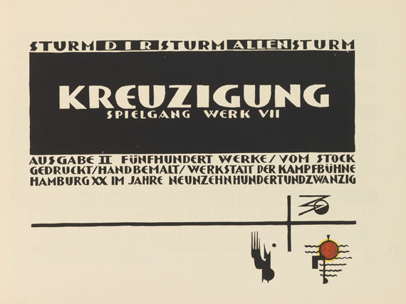 Lothar Schreyer - Kreuzigung