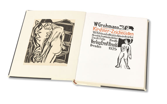 Will Grohmann - Kirchner Zeichnungen - Weitere Abbildung