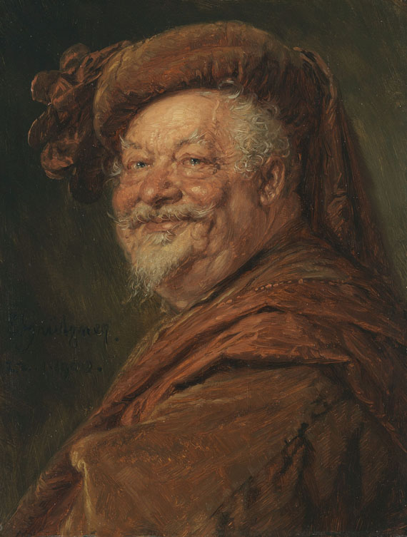 Eduard von Grützner - Falstaff