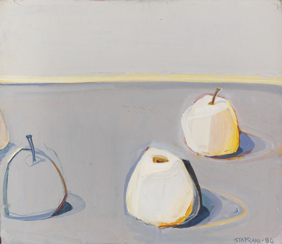 Raimonds Staprans - Still life with the baked sunshine apples