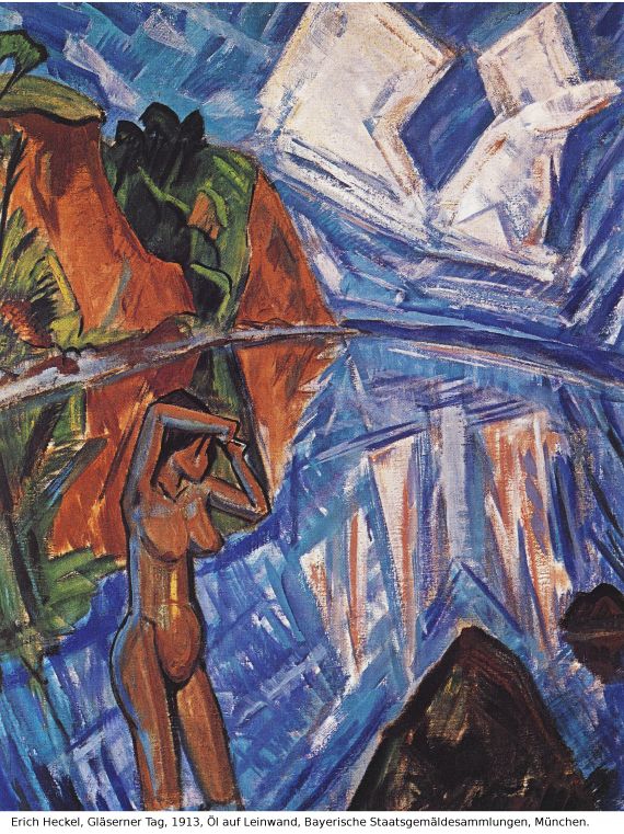 Erich Heckel - Badende am Stein