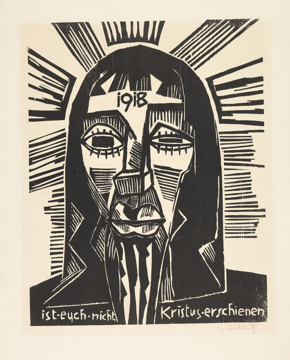 Karl Schmidt-Rottluff - 9 Holzschnitte (Titel und 9 Bll. Graphiken in 1 Mappe) - Weitere Abbildung
