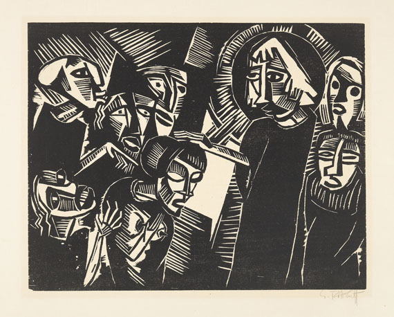 Karl Schmidt-Rottluff - 9 Holzschnitte (Titel und 9 Bll. Graphiken in 1 Mappe) - Weitere Abbildung