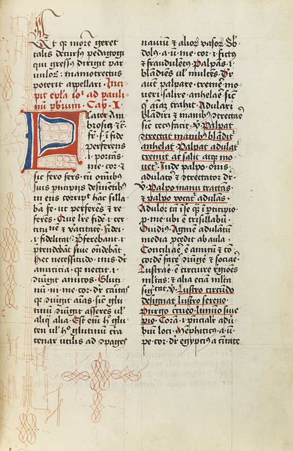 Johannes Marchesinus - Mammotrectus super Bibliam - Weitere Abbildung
