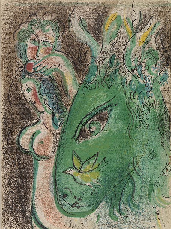 Marc Chagall - Dessins pour la bible. Verve 37/38