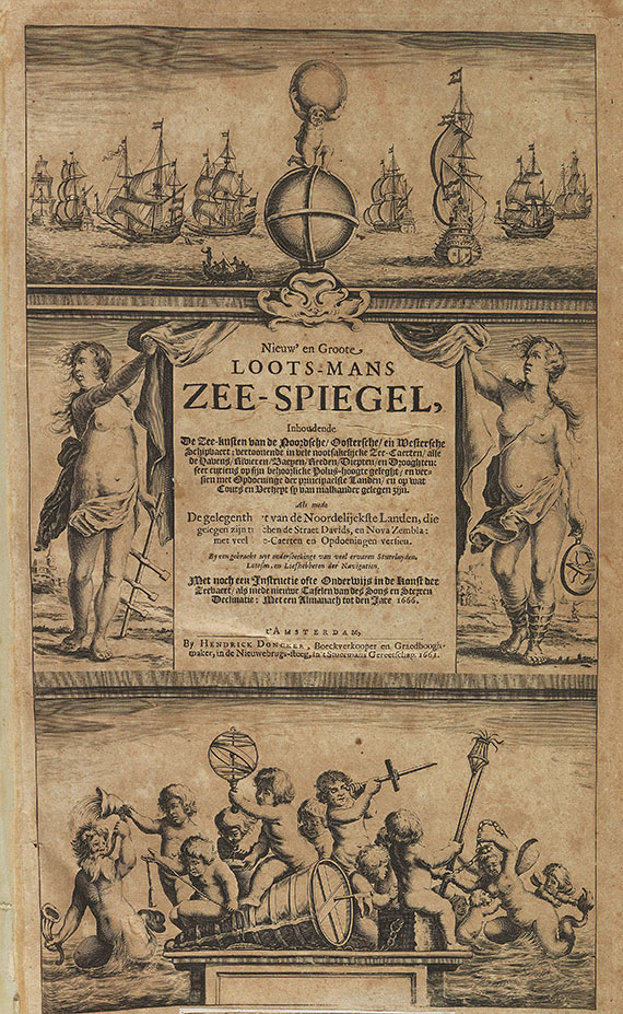 Hendrick Doncker - Loots-Mans Zee-Spiegel - Weitere Abbildung