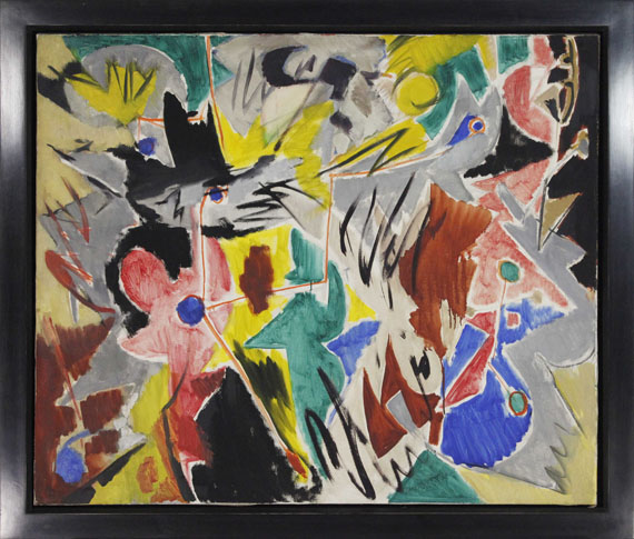 Ernst Wilhelm Nay - Lob des Grau - Rahmenbild