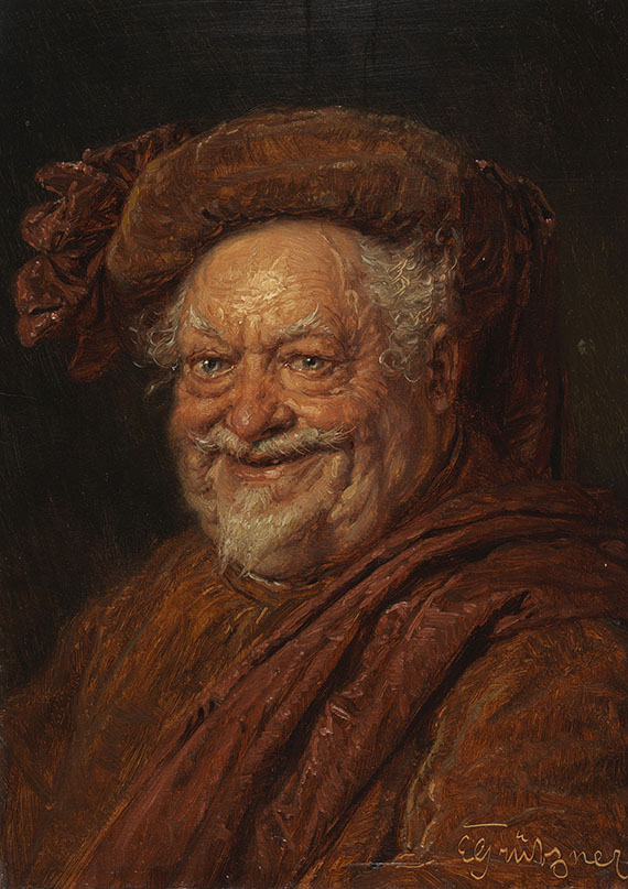 Eduard von Grützner - Falstaff