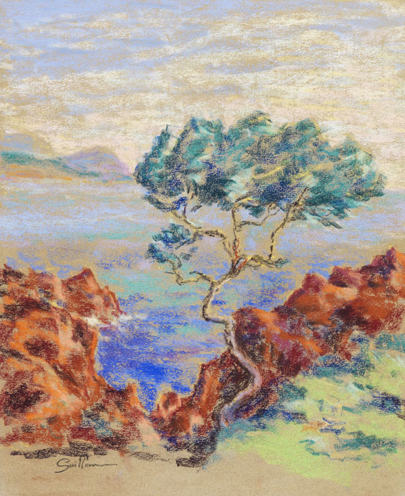 Jean-Baptiste Armand Guillaumin - Le Trayas, Paysage du Midi